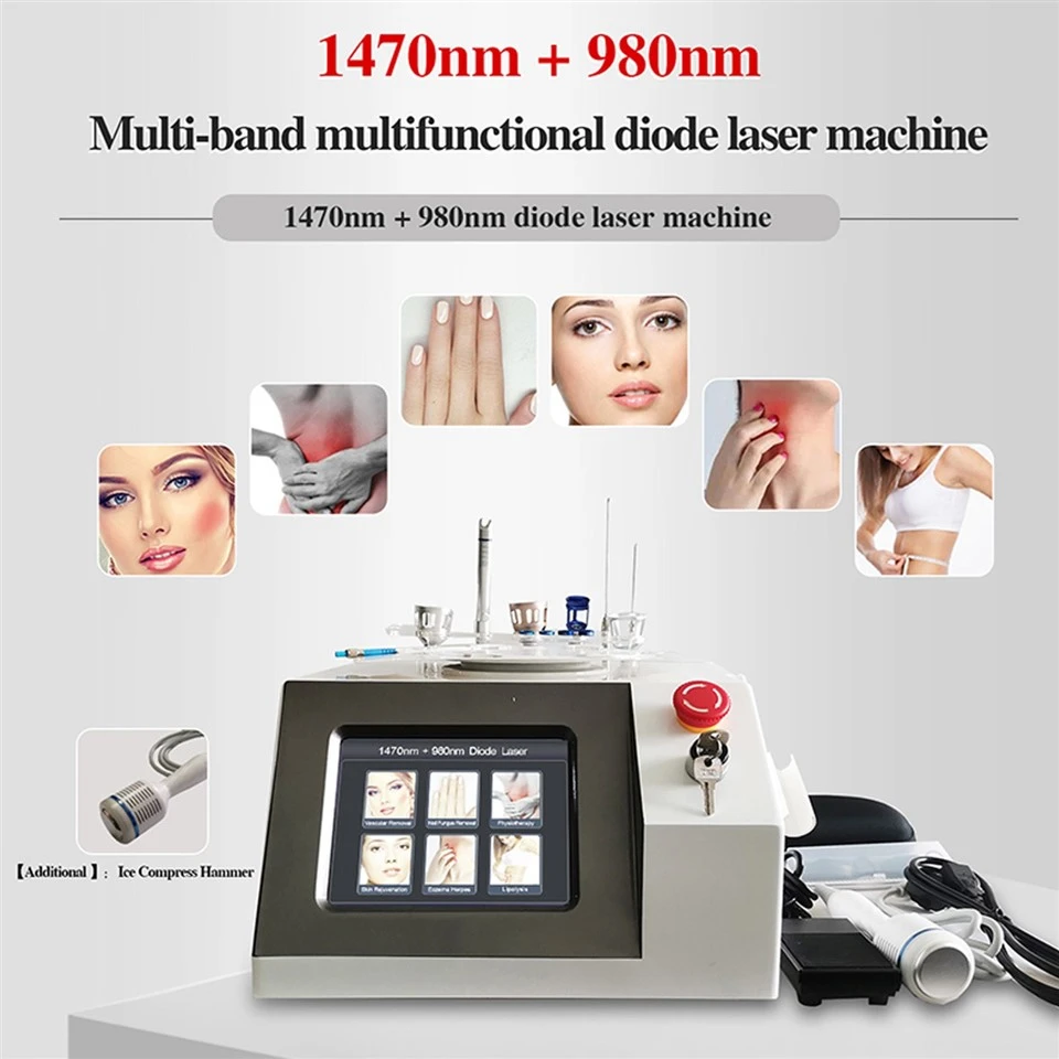 Dual 980nm & 1470nm Diode Laser Machine